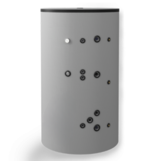 Boiler 1500L 1250x2210 mm soojusvaheti 3.04 + 2,03 m2 Eldom