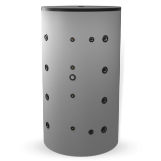 Salvesti isolatsiooniga 1500L 1250x2210 mm tarbevee soojusvahetiga 9,00 m2 Eldom