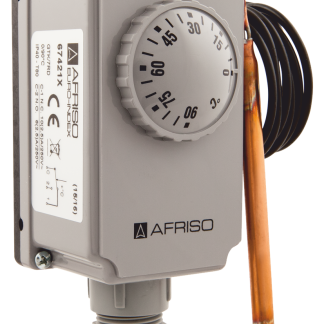Kapillaar-termostaat AFRISO GTK/7RD 0–90 °C (katla termostaat)
