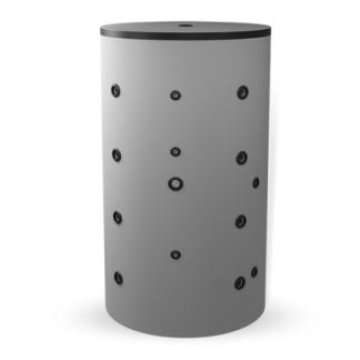 Salvesti isolatsiooniga 1000L 1010x2000 mm soojusvaheti 3,04 m2 Eldom