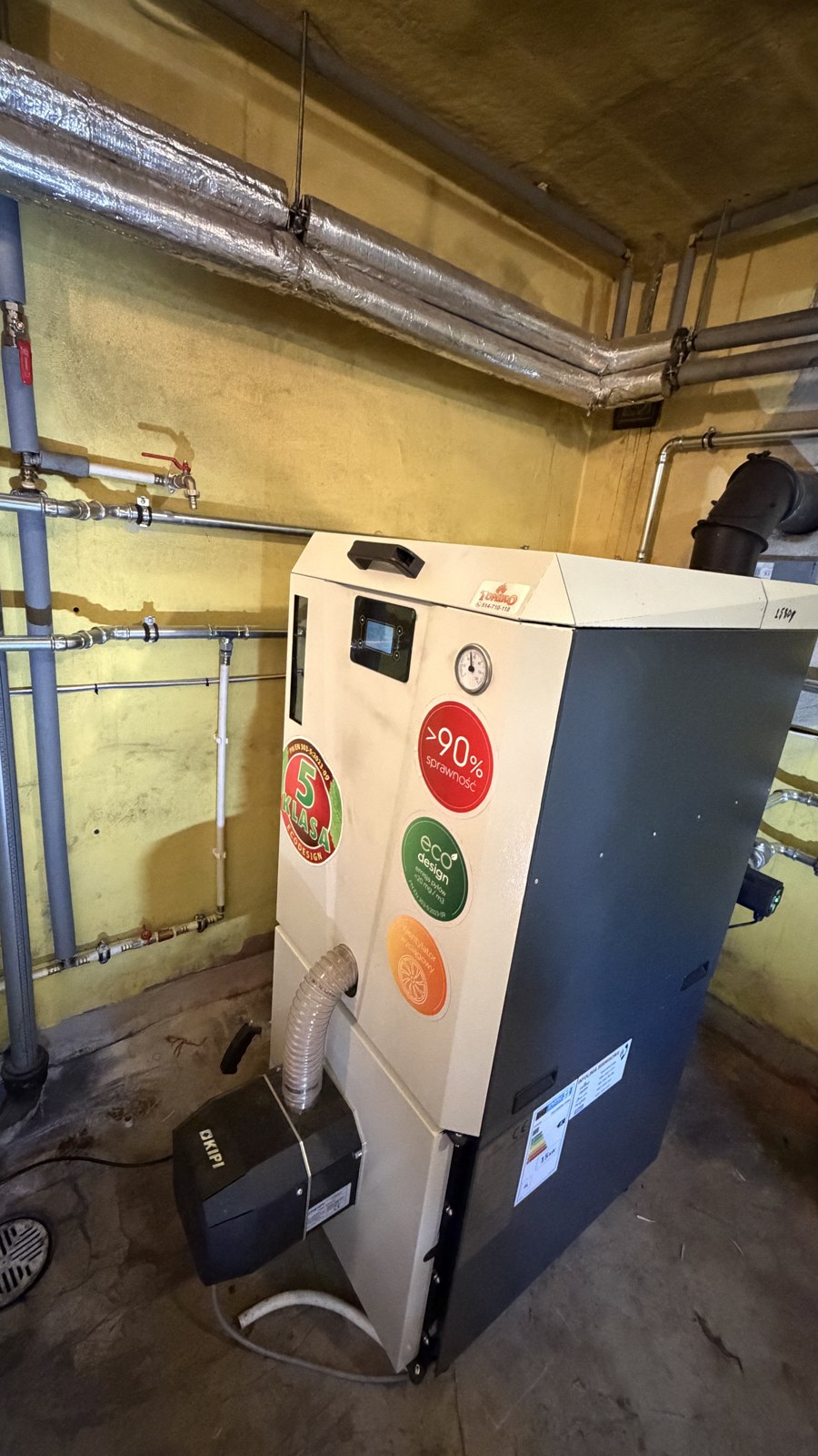 KIPI QUAD Comfort 15 kW pelletikatel paigaldatud – Soetuppa