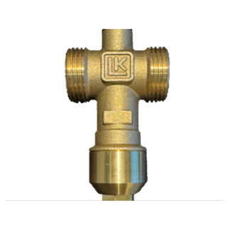 Külmumiskindel klapp LK 556 M 1" Kvs 55