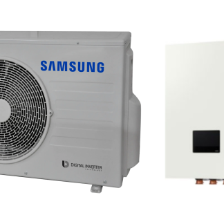 Samsung EHS Split R32 6 kW õhk-vesi soojuspump, 1-faasiline (välisosa AE060CXEDEG/EU + hüdromoodul AE160DNYSPG/EU)