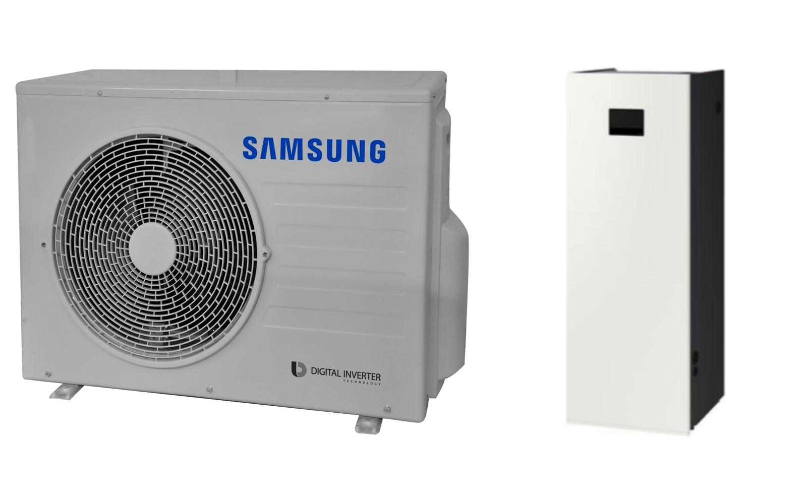 Samsung EHS Split R32 6 kW õhk-vesi soojuspump integreeritud 200 l tarbeveeboileriga, 1-faasiline (välisosa AE060CXEDEG/EU + siseosa AE200DNWSPG/EU)