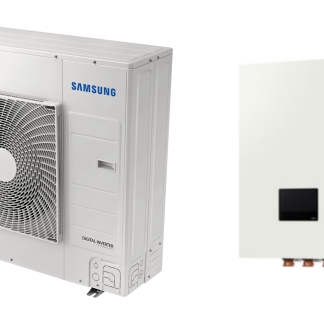 Samsung EHS Split R32 9 kW õhk-vesi soojuspump, 1-faasiline (välisosa AE090CXEDEG/EU + hüdromoodul AE160DNYSPG/EU)