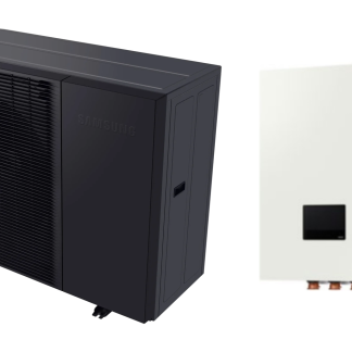 Samsung EHS Split R32 16 kW õhk-vesi soojuspump, 3-faasiline (välisosa AE160DXEDGG/EU + hüdromoodul AE160DNYSPG/EU)