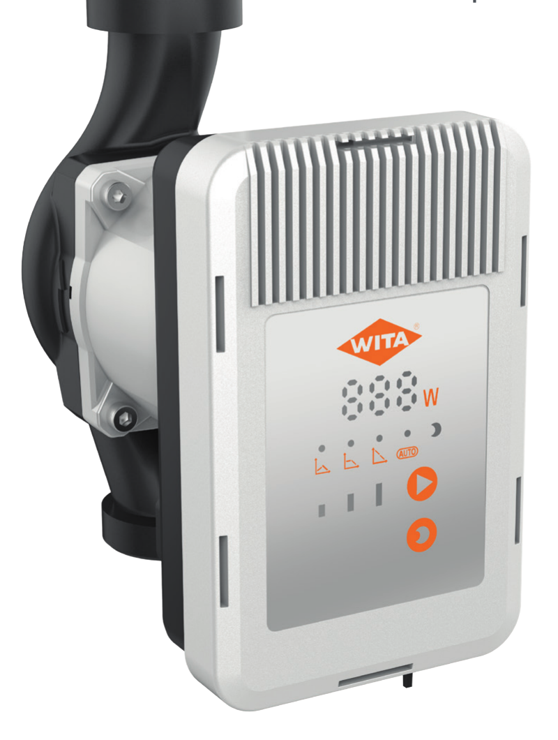 WITA go.max tsirkulatsioonipump LED-ekraaniga